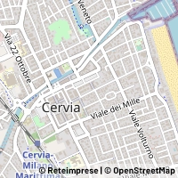 Kaart Cervia