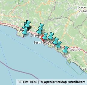 Mappa Via Cappuccini, 16039 Sestri Levante GE, Italia (11.25)