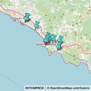Mappa Via Cappuccini, 16039 Sestri Levante GE, Italia (2.68833)