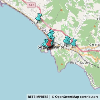 Mappa Via Cappuccini, 16039 Sestri Levante GE, Italia (0.74375)