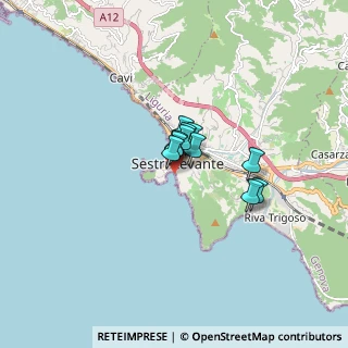 Mappa Via Cappuccini, 16039 Sestri Levante GE, Italia (0.82727)