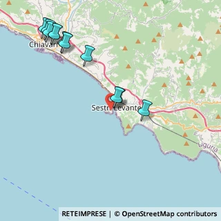 Mappa Via all'Educandato, 16039 Sestri Levante GE, Italia (5.07636)