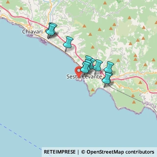 Mappa Via Cittadella, 16039 Sestri Levante GE, Italia (2.86833)