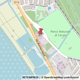 Mappa Via di Vittorio Giuseppe, 121, 48015 Cervia, Ravenna (Emilia Romagna)