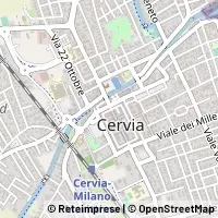 Mapa Cervia