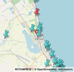 Mappa Via XXII Ottobre, 48015 Cervia RA, Italia (5.9885)