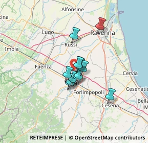 Mappa Via Gerardo Mercatore, 47122 Forlì FC, Italia (8.09583)