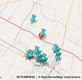 Mappa Via Gerardo Mercatore, 47122 Forlì FC, Italia (4.03)