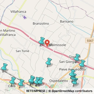 Mappa Via delle Basse, 47122 Forlì FC, Italia (3.67533)