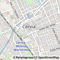 মানচিত্র Cervia