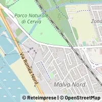 Mapa Cervia
