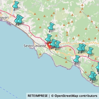 Mappa SP 370, 16039 Sestri Levante GE (6.06125)