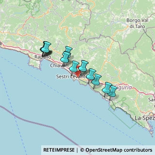 Mappa SP 370, 16039 Sestri Levante GE (11.38933)