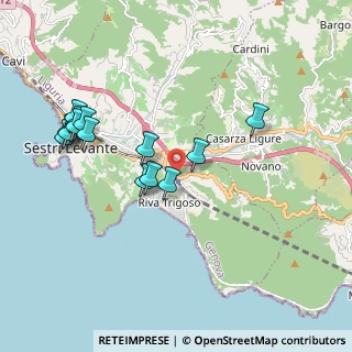 Mappa SP 370, 16039 Sestri Levante GE (2.00357)