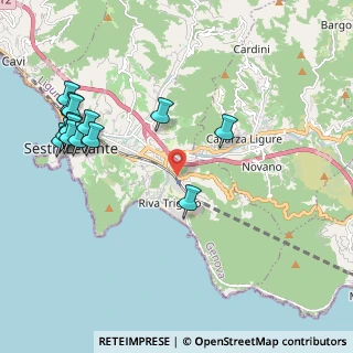 Mappa SP 370, 16039 Sestri Levante GE (2.46857)