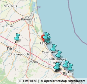 Mappa Viale Giuseppe di Vittorio, 48015 Cervia RA, Italia (16.80917)