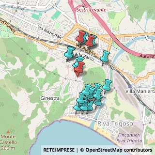 Mappa Via Vattuone, 16039 Sestri Levante GE, Italia (0.36538)