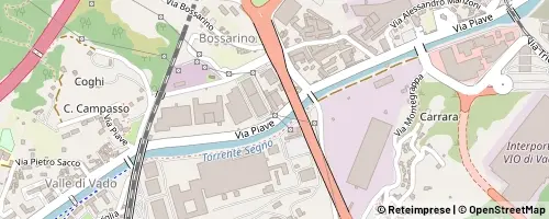 Mappa Vado Ligure