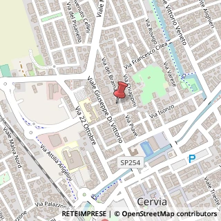 Mappa Via del Bramante, 9, 48015 Cervia, Ravenna (Emilia Romagna)