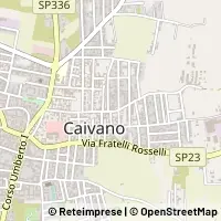 Mapa Caivano