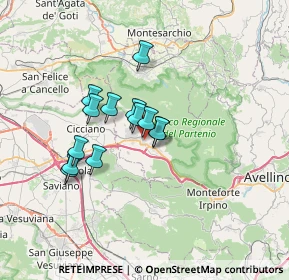 Mappa Piazza Francesco Napoletano, 83022 Mugnano del Cardinale AV, Italia (5.43308)