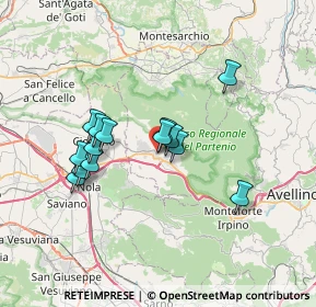 Mappa Piazza Francesco Napoletano, 83022 Mugnano del Cardinale AV, Italia (6.22286)