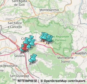 Mappa Via Roma, 83022 Baiano AV, Italia (5.6975)