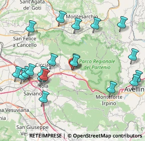 Mappa Via Roma, 83022 Baiano AV, Italia (9.8405)