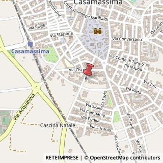 Mappa Via Francesco Lapenna, 43, 70010 Casamassima BA, Italia, 70010 Casamassima, Bari (Puglia)