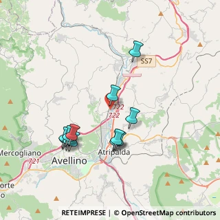 Mappa Via Campo di Fiume, 83030 Montefredane AV, Italia (3.9375)