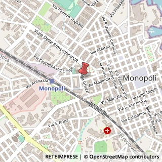 Mappa Via Dieta di Monopoli, 21, 70043 Monopoli, Bari (Puglia)
