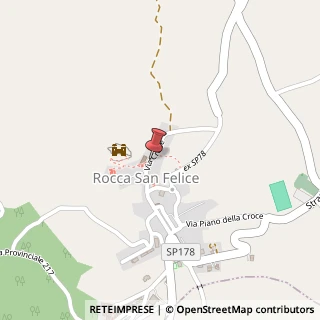 Mappa Via Croce, 6, 83050 Rocca San Felice, Avellino (Campania)