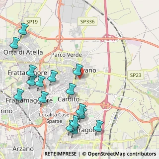 Mappa VIA ITALO SVEVO, 80023 Caivano NA, Italia (2.80938)