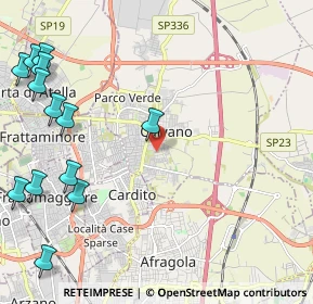 Mappa VIA ITALO SVEVO, 80023 Caivano NA, Italia (3.34429)
