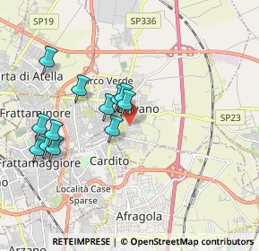 Mappa VIA ITALO SVEVO, 80023 Caivano NA, Italia (1.935)