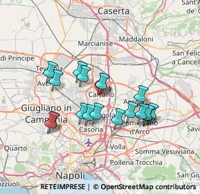 Mappa VIA ITALO SVEVO, 80023 Caivano NA, Italia (6.49222)
