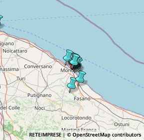 Mappa Via S. Caterina, 70043 Monopoli BA, Italia (6.10091)