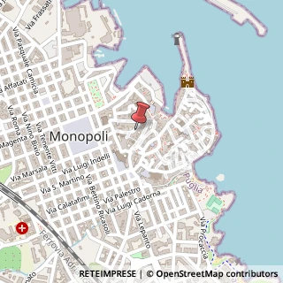 Mappa Via San Angelo, 25, 70043 Monopoli, Bari (Puglia)