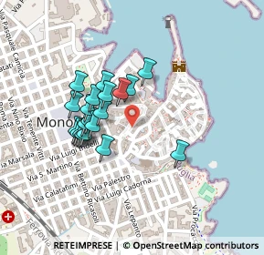Mappa Vico S. Martino, 70043 Monopoli BA, Italia (0.1915)