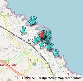 Mappa Via S. Caterina, 70043 Monopoli BA, Italia (0.4345)