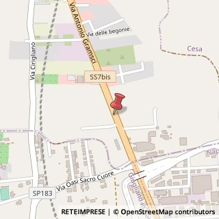 Mappa Via Antonio Gramsci, 60, 81031 Aversa, Caserta (Campania)