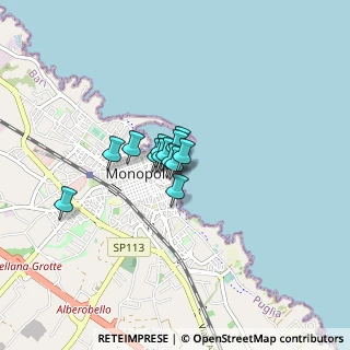Mappa Chiasso, 70043 Monopoli BA, Italia (0.39846)