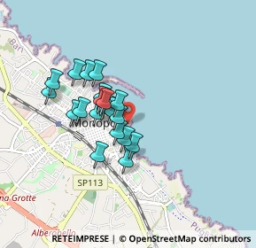 Mappa Vico Verzella, 70043 Monopoli BA, Italia (0.699)