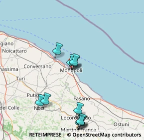 Mappa Vico Verzella, 70043 Monopoli BA, Italia (17.44364)