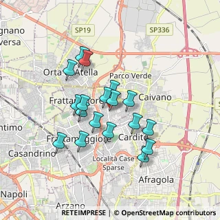 Mappa 80020 Crispano NA, Italia (1.58667)
