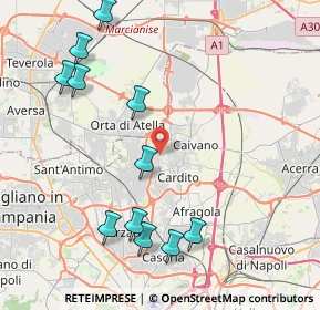 Mappa 80020 Crispano NA, Italia (5.08545)