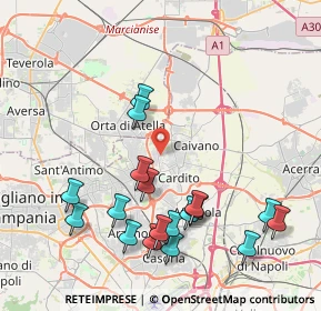 Mappa 80020 Crispano NA, Italia (4.75333)