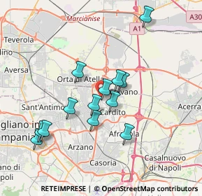 Mappa 80020 Crispano NA, Italia (3.50923)