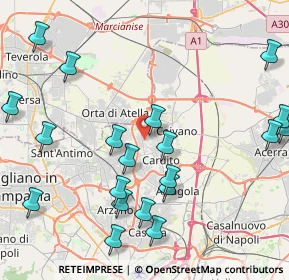 Mappa 80020 Crispano NA, Italia (5.3935)