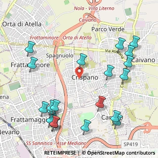 Mappa 80020 Crispano NA, Italia (1.427)